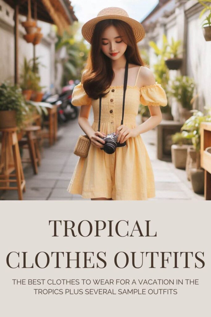 tropical clothes for vacation