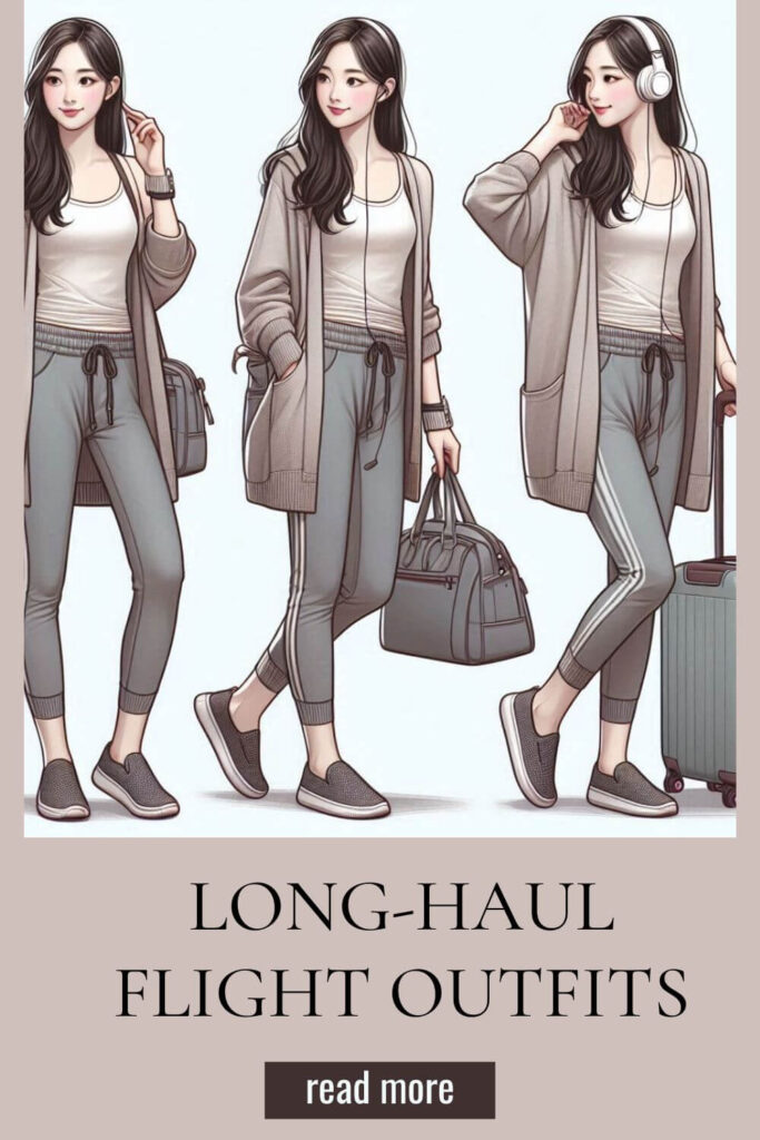 long-haul flight outfit